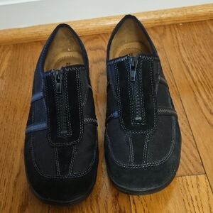 Naturalizer Women Black Flats Slip-On Comfort